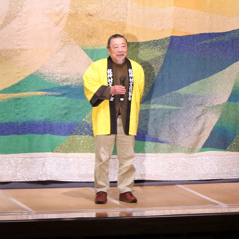 村民文化祭_舞台発表_委員長挨拶