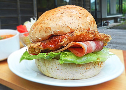 しいたけバーガー